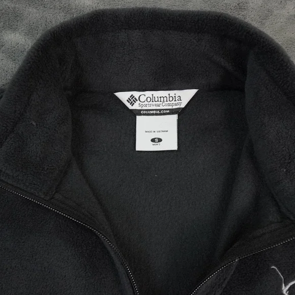 Columbia Jacket Mens‎ Small Gray Dave Matthews Band 2012 Tour Fleece Full Zip - Picture 5 of 12